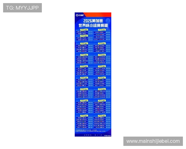 2026年世界杯小组赛赛程公布，哪些比赛值得期待？